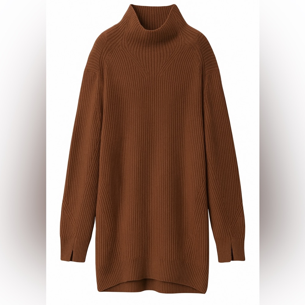 Rag and Bone Pierce Cashmere Turtleneck Sweater Dress
